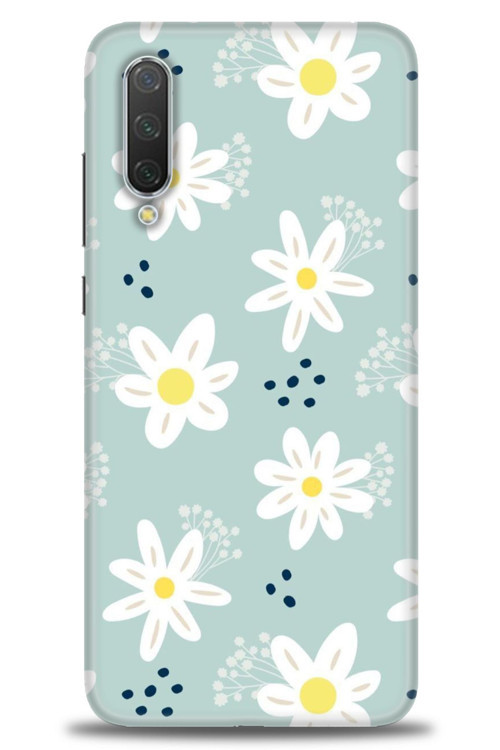 Xiaomi Mi 9 SE Kılıf HD Baskılı Kılıf - Papatyalar