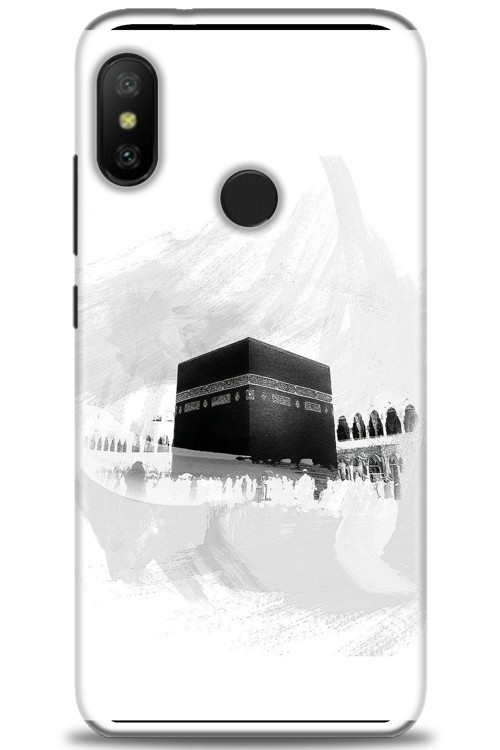 Xiaomi Mi A2 Lite Kılıf HD Baskılı Kılıf - Kabe-i Münevvere
