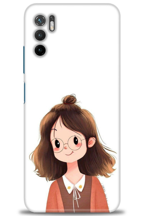 Xiaomi Poco M3 Pro Kılıf HD Baskılı Kılıf - Tatlı Kız