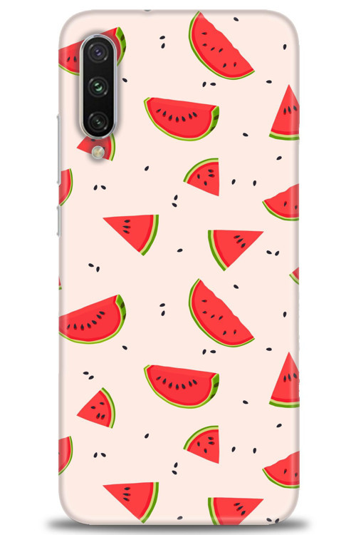 Xiaomi Mi A3 Kılıf HD Baskılı Kılıf - Karpuz Dilimleri