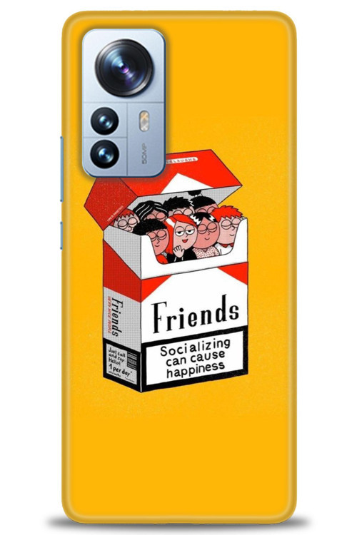Xiaomi Mi 12 Kılıf HD Baskılı Kılıf - Friends