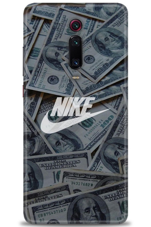 Xiaomi Mi 9T Kılıf HD Baskılı Kılıf - Nike Dolar