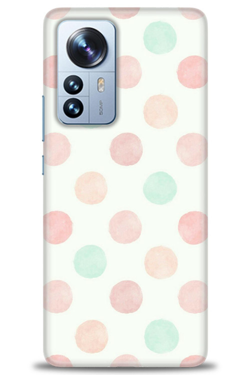 Xiaomi Mi 12 Kılıf HD Baskılı Kılıf - Blue Pink