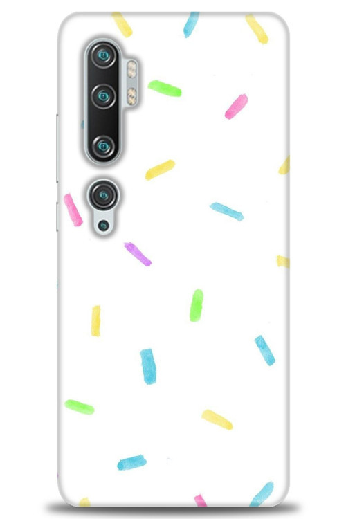 Xiaomi Mi Note 10 Pro Kılıf HD Baskılı Kılıf - Konfeti