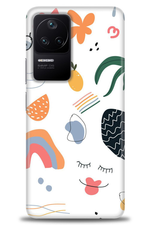 Xiaomi Poco F4 Kılıf HD Baskılı Kılıf - Drawing