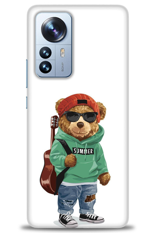 Xiaomi Mi 12 Kılıf HD Baskılı Kılıf - Teddy Bear