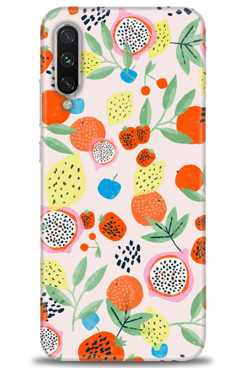 Xiaomi Mi A3 Kılıf HD Baskılı Kılıf - Ejder Meyvesi
