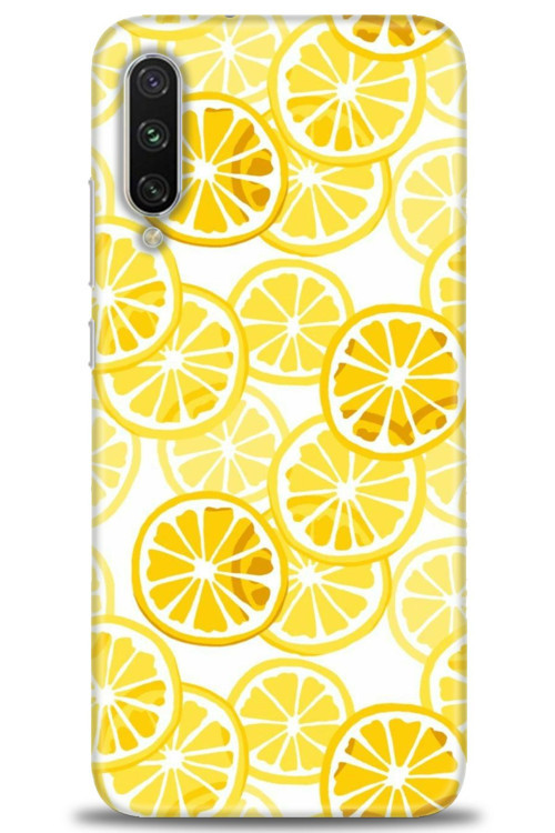 Xiaomi Mi A3 Kılıf HD Baskılı Kılıf - Sarı