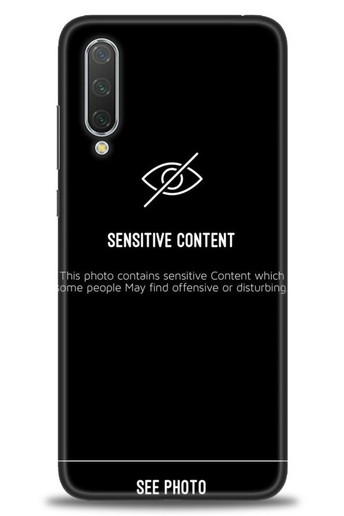 Xiaomi Mi 9 Lite Kılıf HD Baskılı Kılıf - Sensitive Content