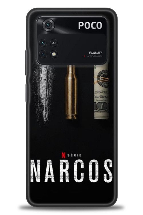 Xiaomi Poco M4 Pro 4G Kılıf HD Baskılı Kılıf - Narcos