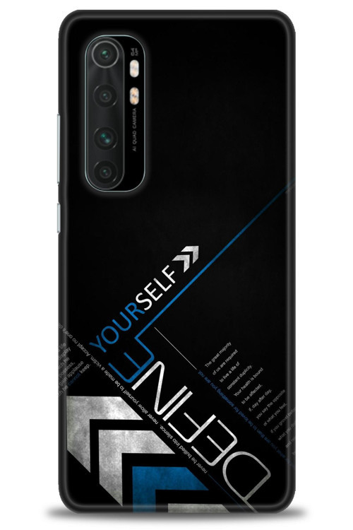 Xiaomi Mi Note 10 Lite Kılıf HD Baskılı Kılıf - Yourself