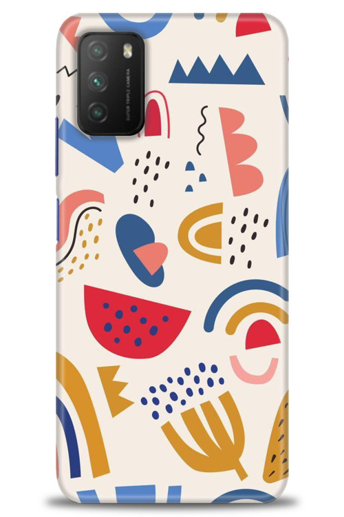 Xiaomi Poco M3 Kılıf HD Baskılı Kılıf - Çizim