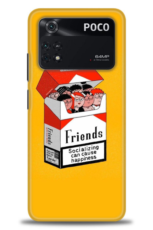 Xiaomi Poco M4 Pro 4G Kılıf HD Baskılı Kılıf - Friends