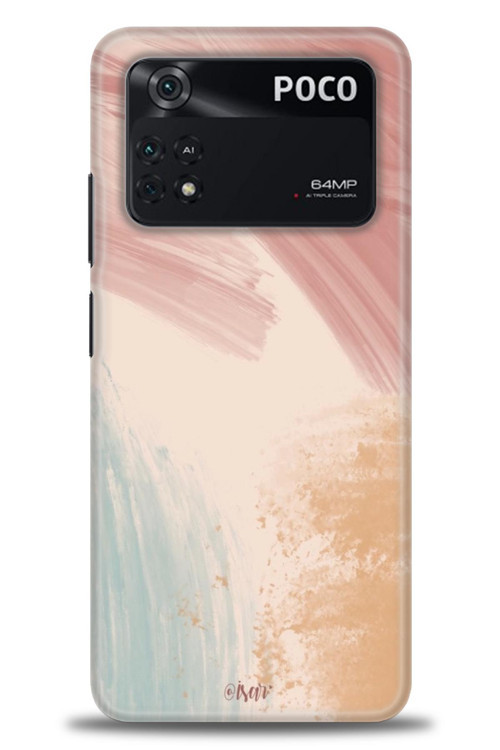 Xiaomi Poco M4 Pro 4G Kılıf HD Baskılı Kılıf - Soft Renkler
