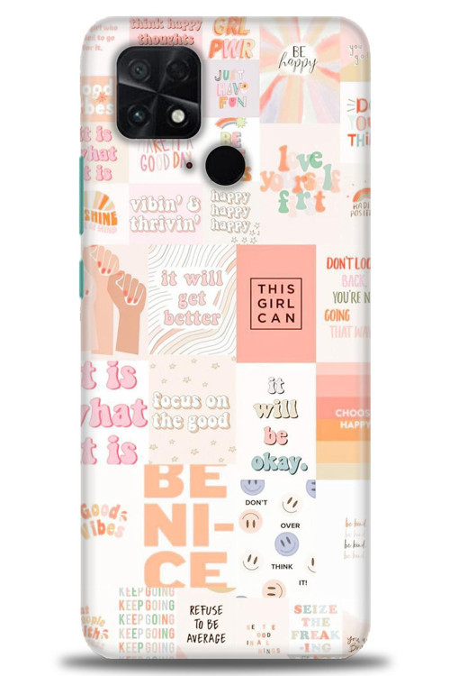 Xiaomi Poco C40 Kılıf HD Baskılı Kılıf - This Girl Can
