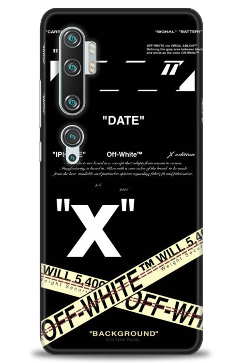 Xiaomi Mi Note 10 Kılıf HD Baskılı Kılıf - Date
