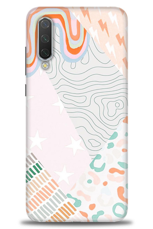 Xiaomi Mi 9 SE Kılıf HD Baskılı Kılıf - Çok Renkli