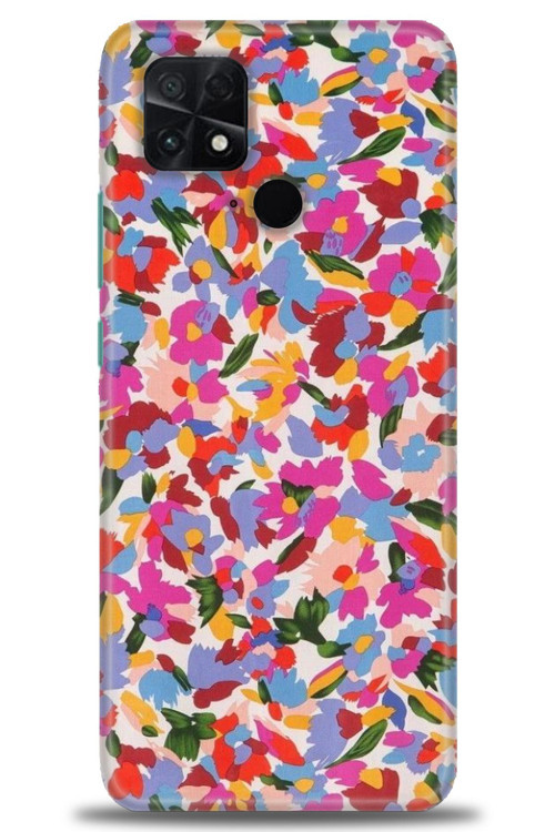 Xiaomi Poco C40 Kılıf HD Baskılı Kılıf - Renkli Baskı