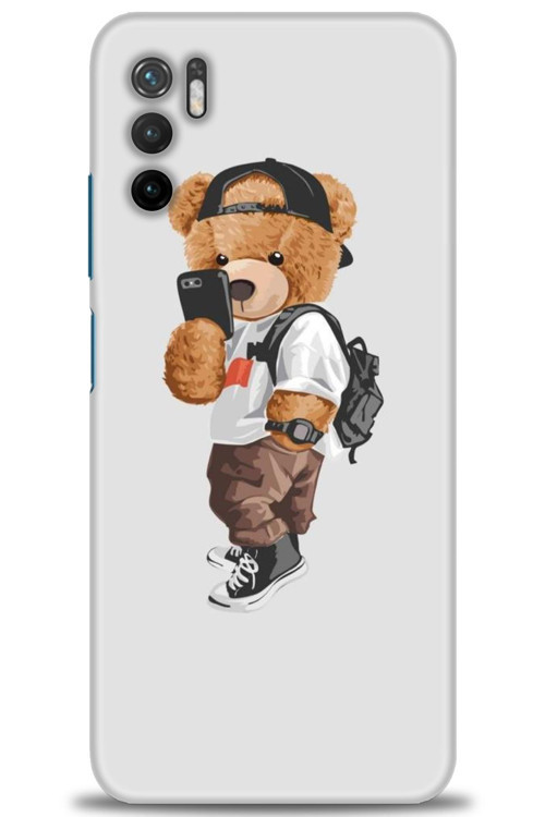Xiaomi Poco M3 Pro Kılıf HD Baskılı Kılıf - Teddy Bear Cool