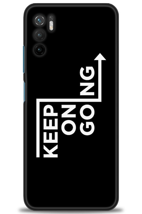 Xiaomi Poco M3 Pro Kılıf HD Baskılı Kılıf - Keep On Going