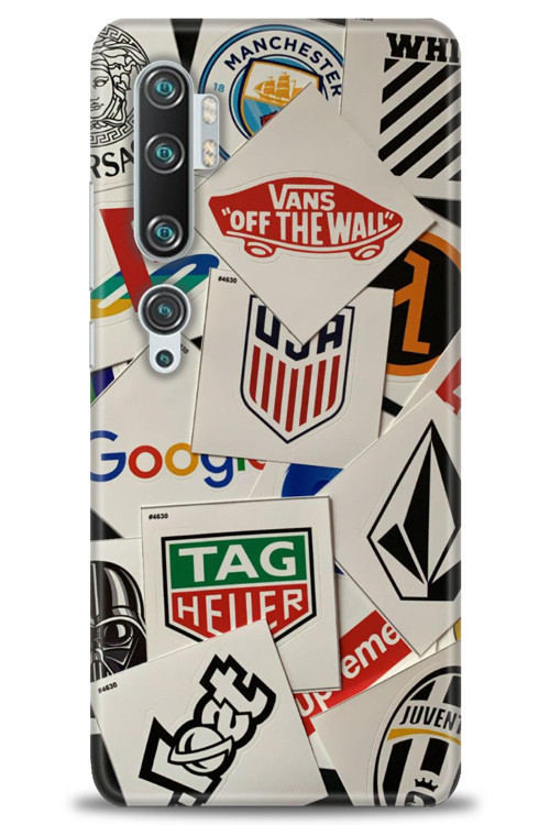 Xiaomi Mi Note 10 Kılıf HD Baskılı Kılıf - Off The Wall