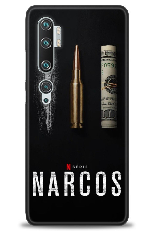 Xiaomi Mi Note 10 Kılıf HD Baskılı Kılıf - Narcos