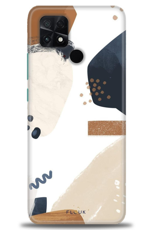 Xiaomi Poco C40 Kılıf HD Baskılı Kılıf - Bej