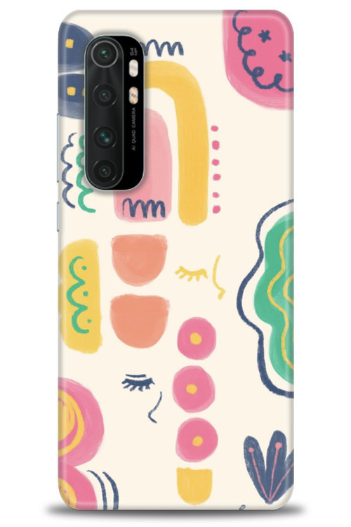 Xiaomi Mi Note 10 Lite Kılıf HD Baskılı Kılıf - Çizim
