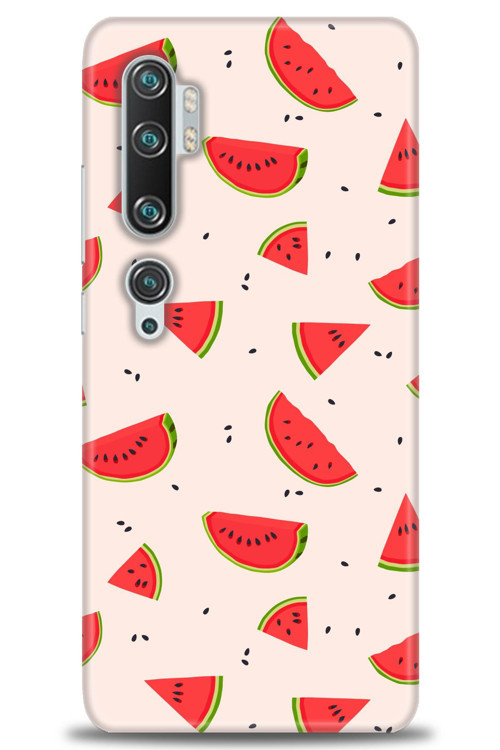 Xiaomi Mi Note 10 Pro Kılıf HD Baskılı Kılıf - Karpuz Dilimleri