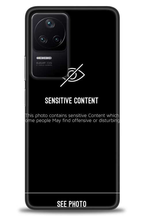 Xiaomi Poco F4 Kılıf HD Baskılı Kılıf - Sensitive Content