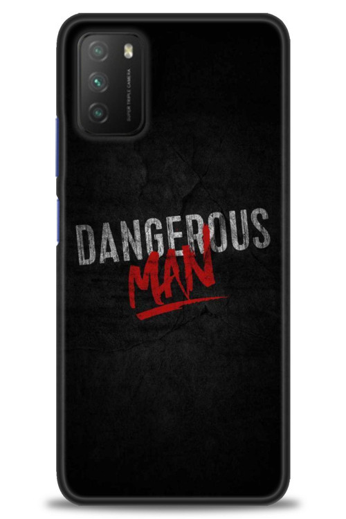 Xiaomi Poco M3 Kılıf HD Baskılı Kılıf - Dangerous Man