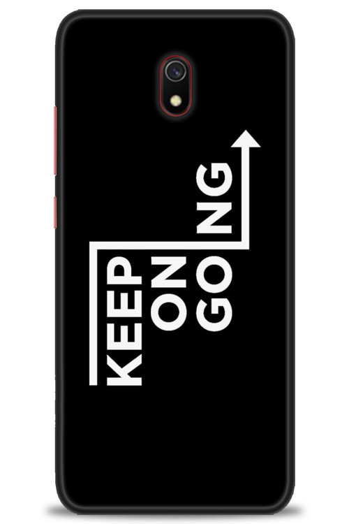 Xiaomi Redmi 8A Kılıf HD Baskılı Kılıf - Keep On Going