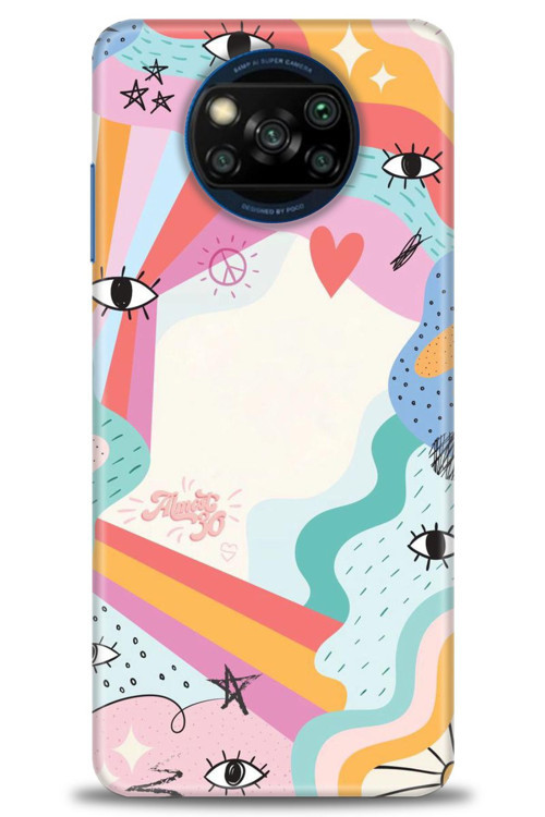 Xiaomi Poco X3 Pro Kılıf HD Baskılı Kılıf - Almost