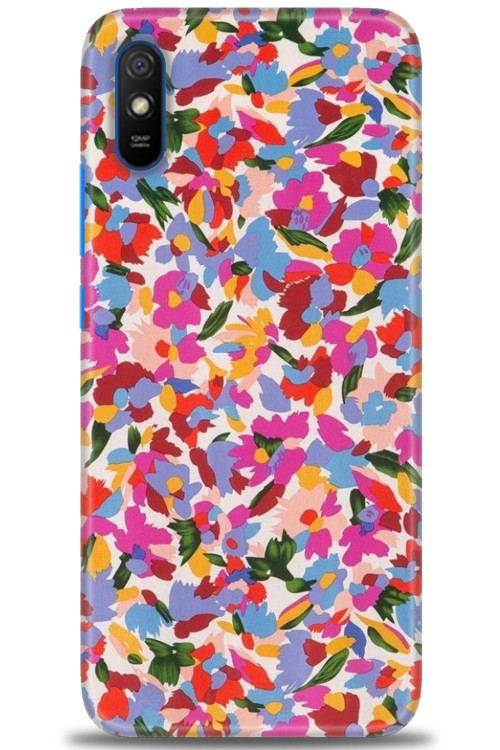 Xiaomi Redmi 9A Kılıf HD Baskılı Kılıf - Renkli Baskı