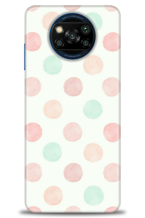 Xiaomi Poco X3 Pro Kılıf HD Baskılı Kılıf - Blue Pink
