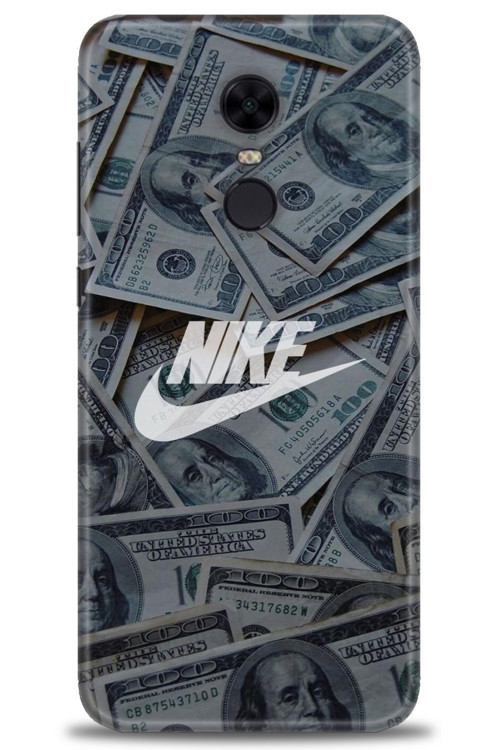 Xiaomi Redmi 5 Plus Kılıf HD Baskılı Kılıf - Nike Dolar