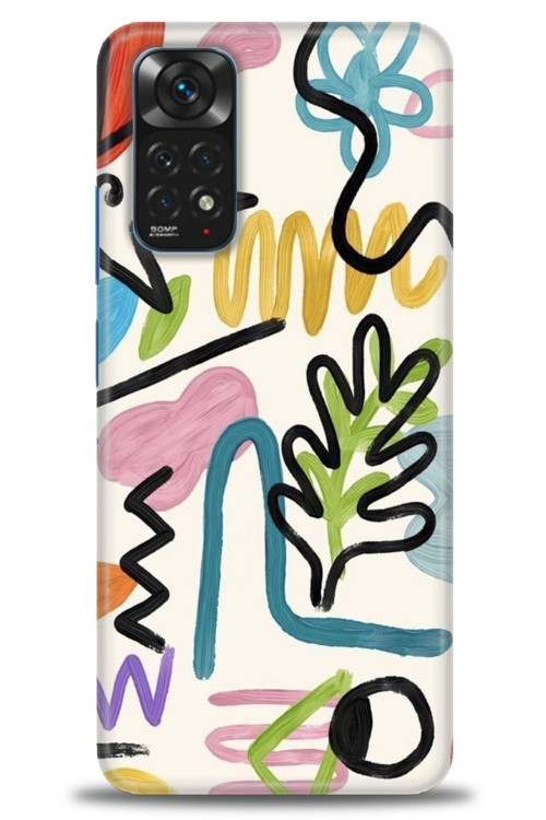 Xiaomi Redmi Note 11 Kılıf HD Baskılı Kılıf - Çizimler