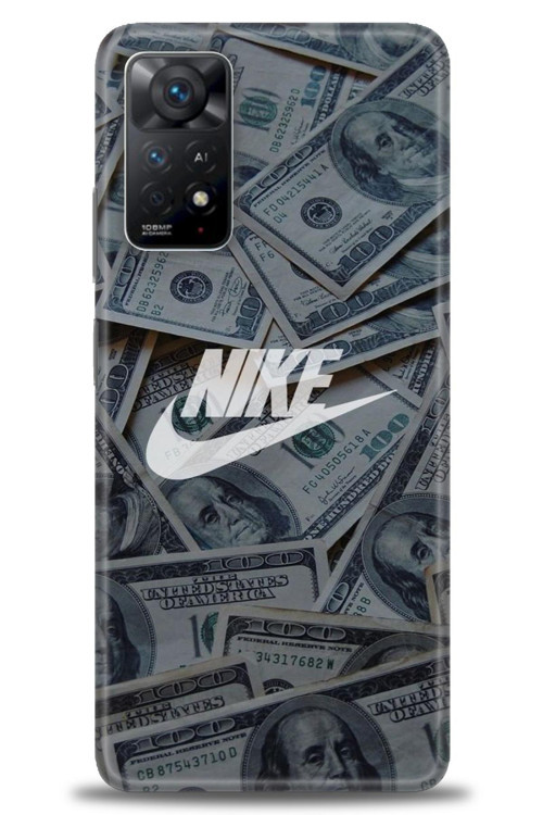 Xiaomi Redmi Note 11 Pro Kılıf HD Baskılı Kılıf - Nike Dolar
