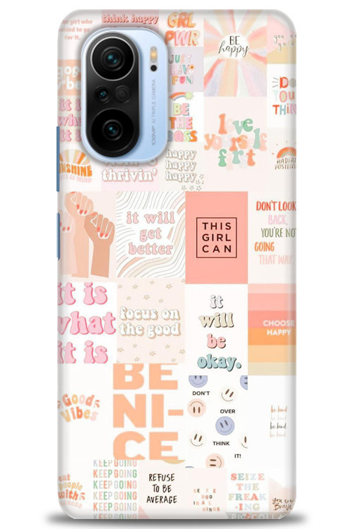 Xiaomi Redmi K40 Pro Kılıf HD Baskılı Kılıf - This Girl Can