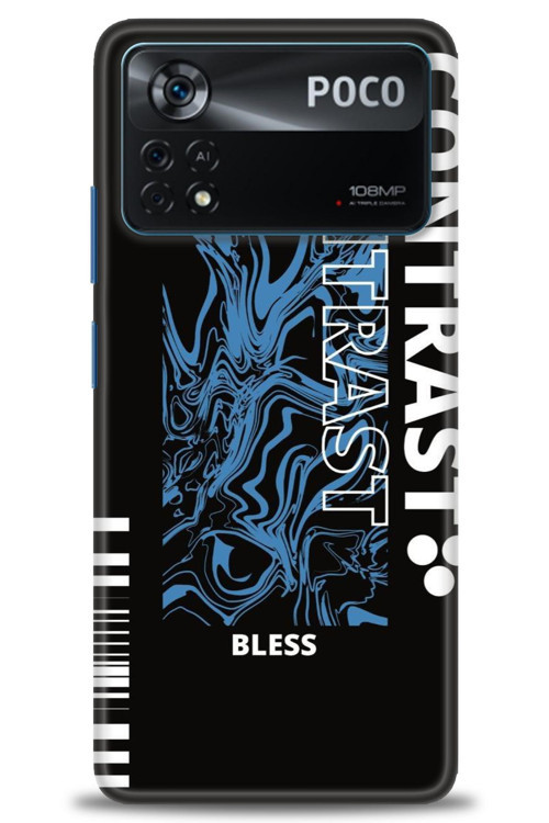 Xiaomi Poco X4 Pro 5G Kılıf HD Baskılı Kılıf - Bless