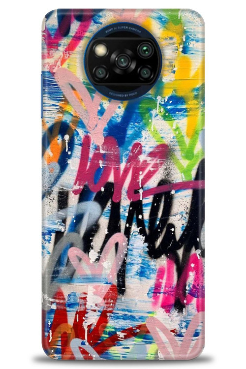 Xiaomi Poco X3 NFC Kılıf HD Baskılı Kılıf - Lovee