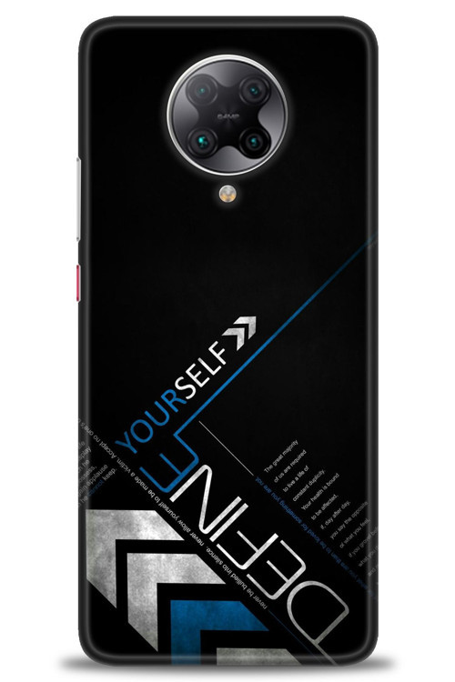 Xiaomi Redmi K30 Pro Kılıf HD Baskılı Kılıf - Yourself