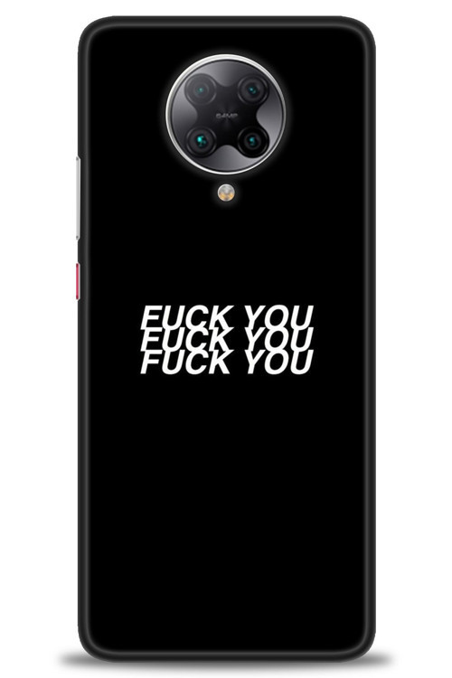 Xiaomi Redmi K30 Pro Kılıf HD Baskılı Kılıf - You You You