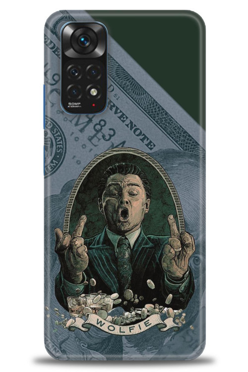 Xiaomi Redmi Note 11 Kılıf HD Baskılı Kılıf - Dolar