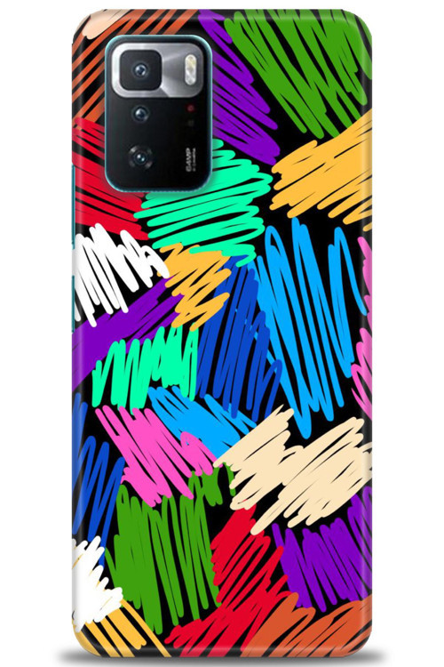 Xiaomi Poco X3 GT Kılıf HD Baskılı Kılıf - Karalama