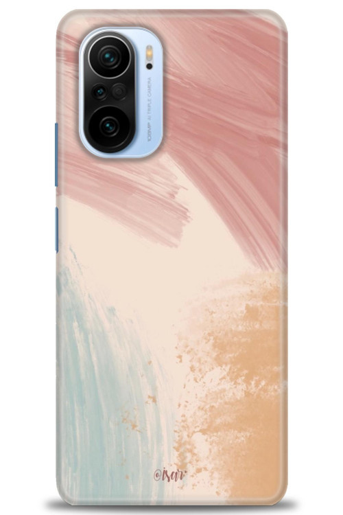 Xiaomi Redmi K40 Kılıf HD Baskılı Kılıf - Soft Renkler