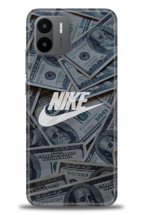 Xiaomi Redmi A1 Kılıf HD Baskılı Kılıf - Nike Dolar