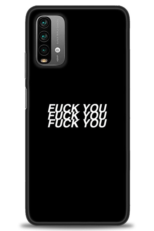 Xiaomi Redmi 9T Kılıf HD Baskılı Kılıf - You You You