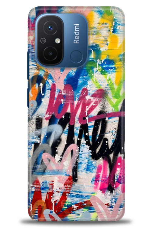 Xiaomi Redmi 12C Kılıf HD Baskılı Kılıf - Lovee