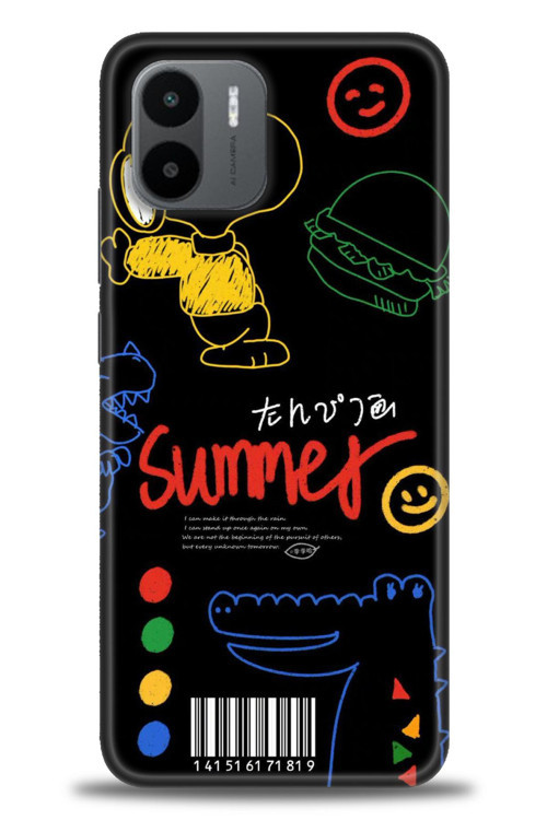 Xiaomi Redmi A1 Kılıf HD Baskılı Kılıf - Summer
